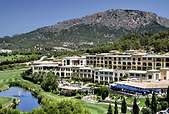 Dorint Royal Golf Hotel, an Golfplatz Andratx, Platzreife Mallorca, Golfreise Spanien